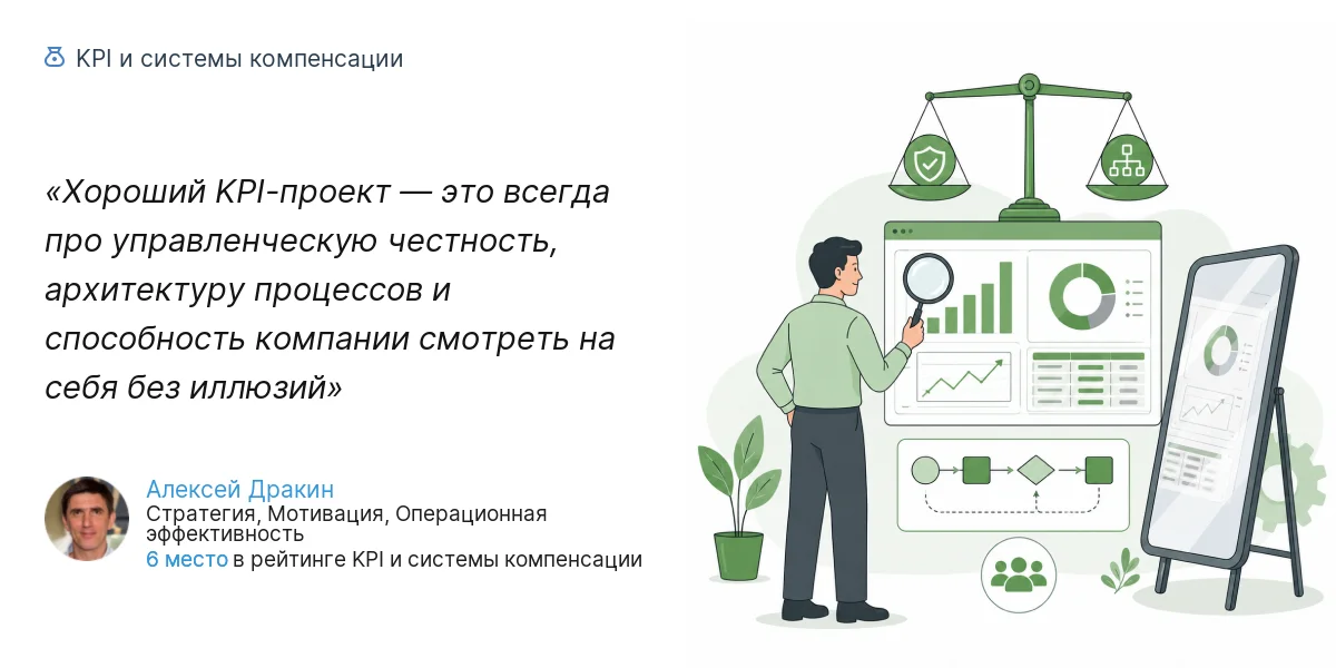 Хороший KPI-проект — это всегда про управленческую честность, архитектуру процессов и способность компании смотреть на себя без иллюзий