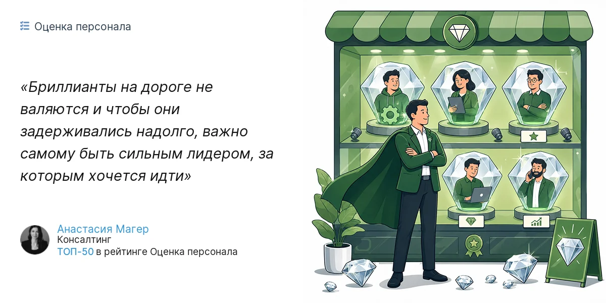 Бриллианты на дороге не валяются и чтобы они задерживались надолго, важно самому быть сильным лидером, за которым хочется идти