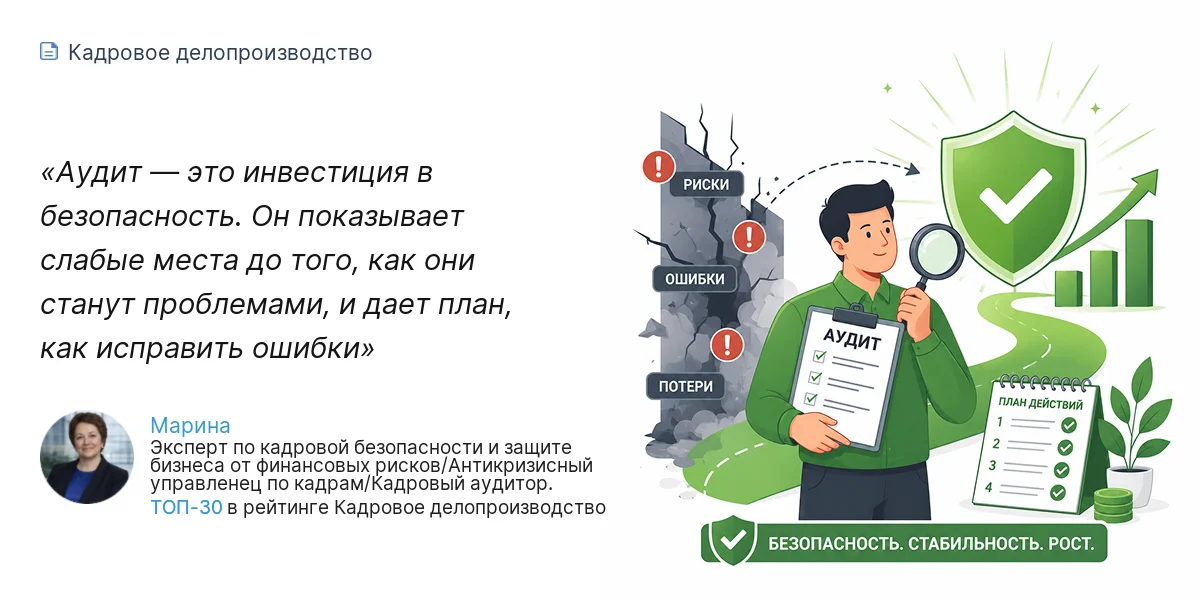 Аудит — это инвестиция в безопасность. Он показывает слабые места до того, как они станут проблемами, и дает план, как исправить ошибки