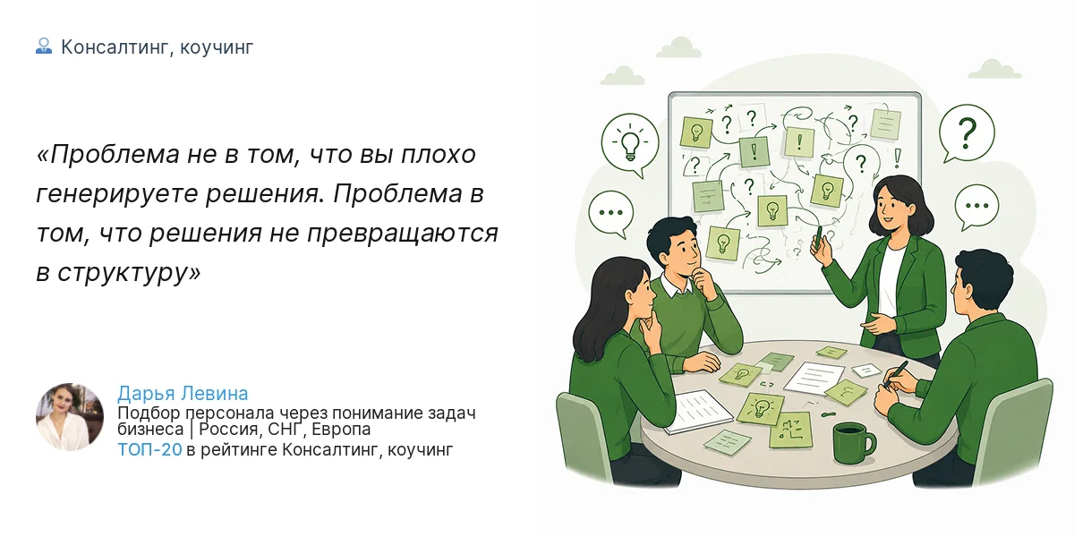 Проблема не в том, что вы плохо генерируете решения. Проблема в том, что решения не превращаются в структуру