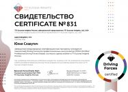 ���� �������� ����������� �� DISC � Driving forces